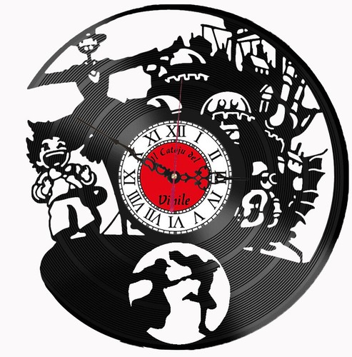 Orologio parete vinile - in,
