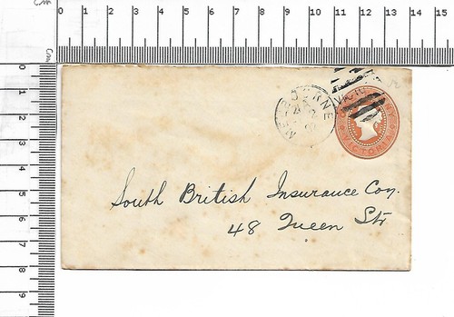 1892 victoria melbourne posta - victoria,