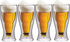 Bicchieri birra doppia - birra,