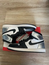 Air Jordan 1 High Retro Silver Toe – Taglia 44.5 Originali 