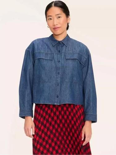 Camicia woolrich indaco denim - woolrich,