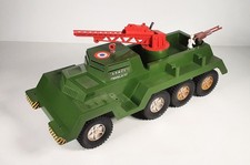 Polistil, camion, lanciarazzi, esercito francaise, circa 50 cm, INCOMPLETO, DIFETTOSO