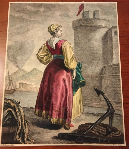 1768 acquaforte moitte costume - acquaforte,