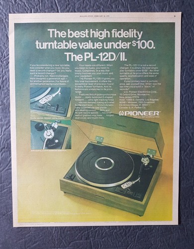 Pioneer 12d giradischi - pioneer,