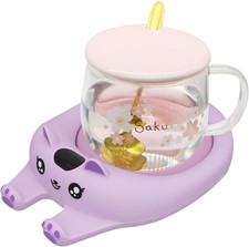 Scalda Tazze Da Caffè Da Scrivania, Spegnimento Automatico, Scalda Candele Intel