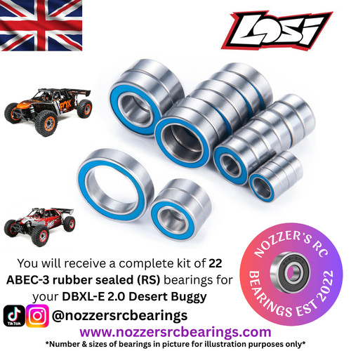 Kit cuscinetti completo - , losi