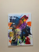 Quadro astratto su tela 60x80