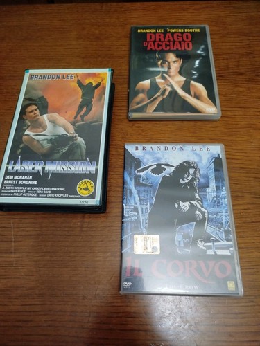 Lotto dvd vhs brandon - e,