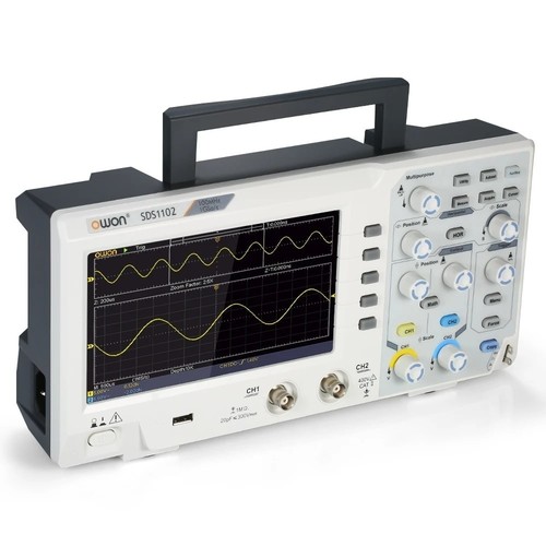 Owon sds1102 oscilloscopio - sds1102:,