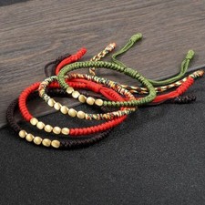 Bracciali Intrecciati Perline