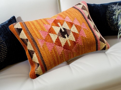 Copricuscino kilim arancione - copricuscino,