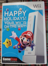 Console Nintendo Wii GameStop custodia preordine Buone Feste 2007 Mario Galaxy