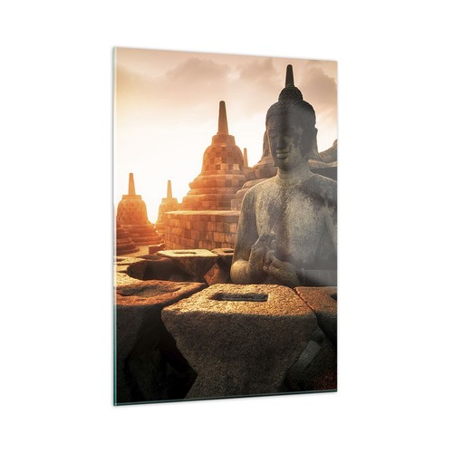 Quadro vetro 50x70cm - 50x70cm, buddha