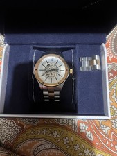 OROLOGIO MASERATI Uomo AUTOM. Circuito Acciaio White Dial Rosa R8823127001 + box