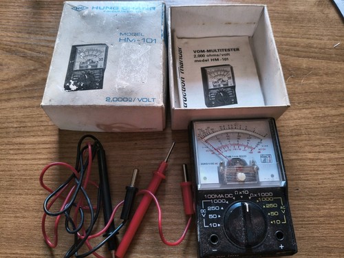 Tester multimetro vintage hung - tester,