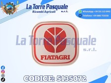 5135072 STEMMA LOGO FIATAGRI PER TRATTORE FIAT 80/90 100/90 110/90 ECC 