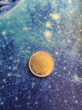 Moneta euro rara - con, omino