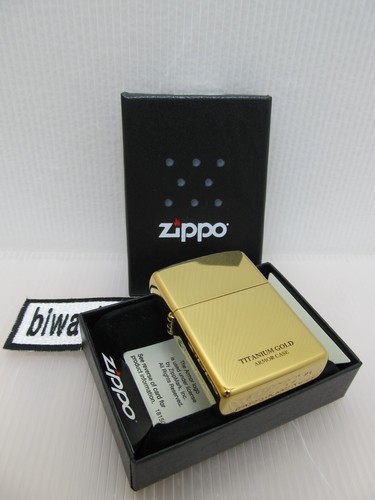 Accendino zippo titanio oro - zippo,