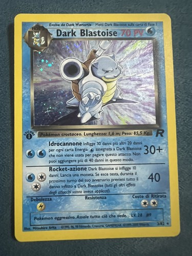 Pokémon dark blastoise 82 - pokémon,