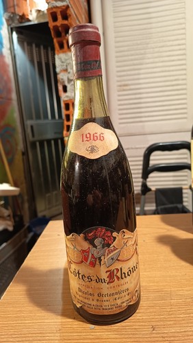 Vino 1966 cotes rhone - vino,