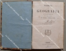 Anno 1857. ELEMENTI DI GEOGRAFIA .... Con un breve compendio di sfera armillare