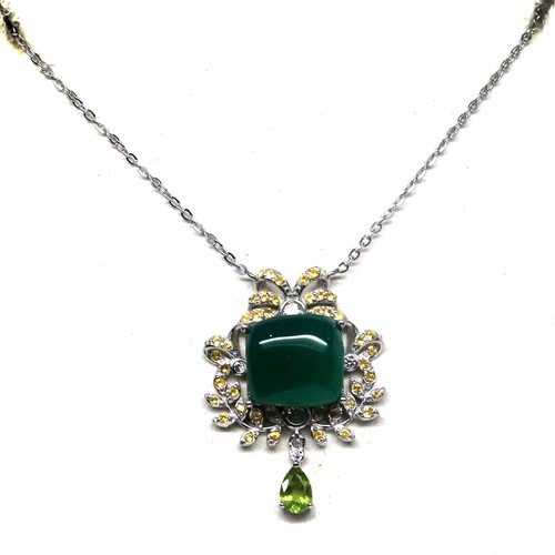 Collana catena argento - collana, 20"