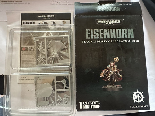 Eisenhorn black library - black,