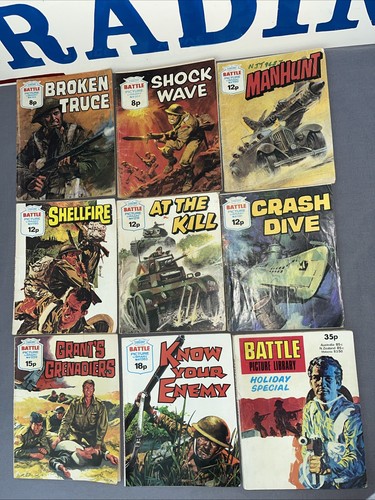 Vintage battle picture library - battle,