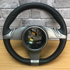 Volante in pelle nero