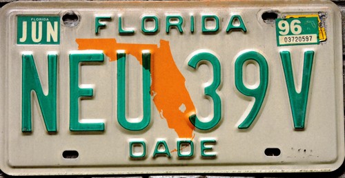 Targa originale usa - targa,