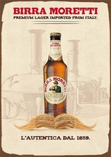 8x12 inch birra moretti - 8x12,