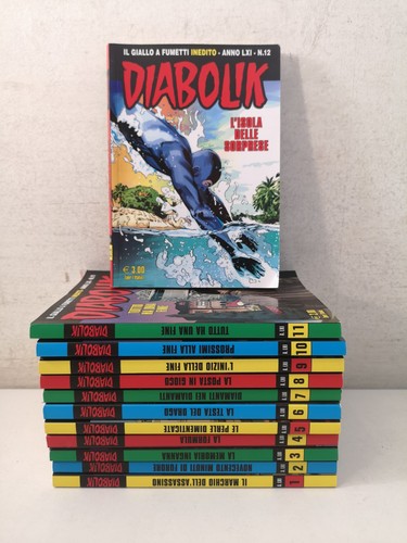 Diabolik giallo fumetti - giallo,