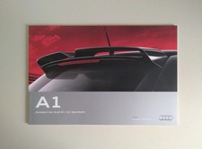 Depliant brochure Audi A1 e A1 Sportback - Accessori Originali - 2012