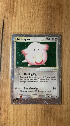 Chansey 109 pokemon - ex,