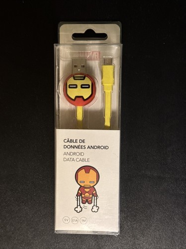 Iron man miniso cavo micro - miniso, usb