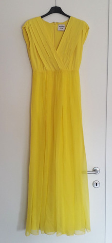 Max mara abito lungo giallo - abito,