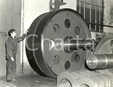 1970 ca MILANO Ditta Ing. V. FACHINI - Ruota dentata per mulino da cemento *FOTO