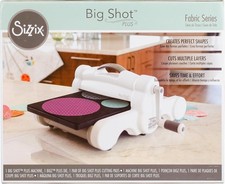 Sizzix Big Shot Plus Fabric Series Starter Kit (Bianco e Grigio)