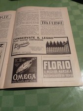 Piccola Pubblicità Marsala Florio 1928 Su Rivista Completa