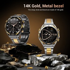 Smartwatch Uomo Inserto Oro