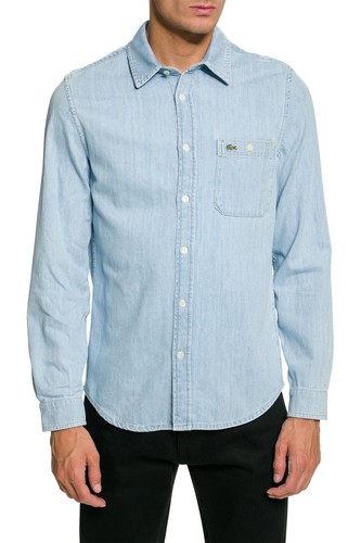 Camicia lacoste taglia blu - camicia,