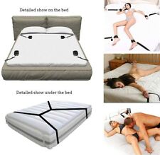 Dildo Bondage Sexy intimo costrittivo Sex corde Manette Caviglie letto cinghie