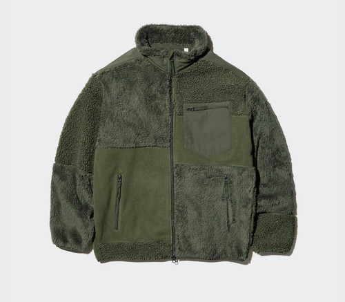 Giacca pile uniqlo - giacca,