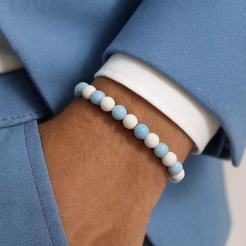 Bracciale perle bianco - perle, e