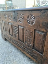 Cassapanca Rustica Intagliata Val Varaita