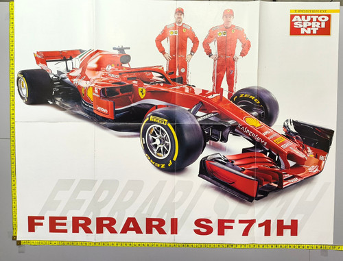 Poster ferrari sf71h - poster,