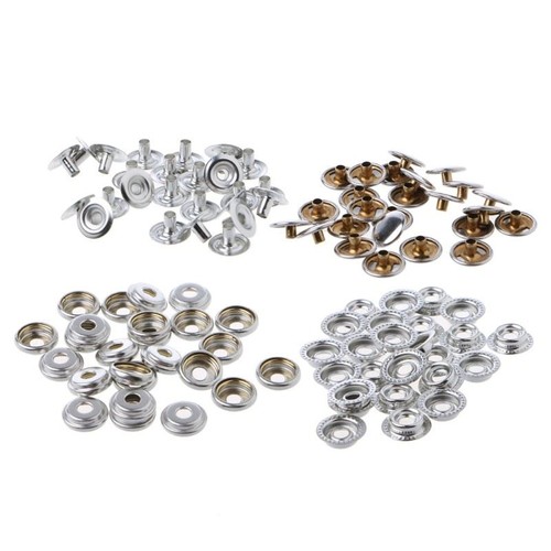 100pcs acciaio inox - 100pcs,
