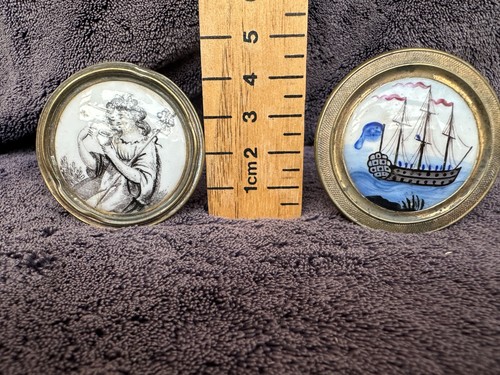 Two very rare c18th antique - c18th,