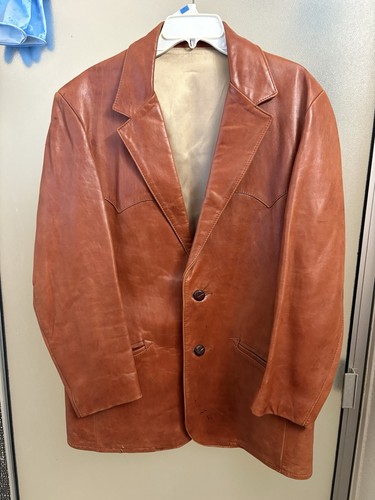 Giacca blazer pelle vagabonda
