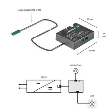 DISTRIBUTORE 2 VIE CON CAVO